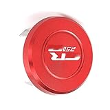 Material: CNC-Aluminium MZNBY CNC Aluminium Motorrad Lenker Gabel Vorbau Top Cap Dekoration Abdeckung Für Honda CR 125 R CR 250 R Mit Logo CR 125R & CR 250R Zubehör (Color : Red CR 250R)