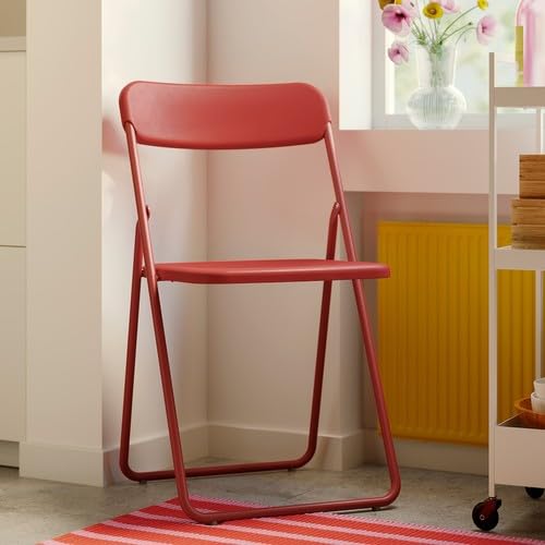Amazon｜IKEA イケア 折りたたみチェア レッド m40592745 VIHALS