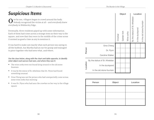 The Murder Mystery Club Puzzle Book: Murder in the Village - Image 5