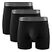 Produktbild Separatec Herren Boxershorts Glattes Bambus-Rayon mit separaten Beuteln Unterwäsche Boxershorts Stilvolle Badehose, 3er-Pack