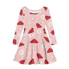 Pink Black Mushroom White Daisy