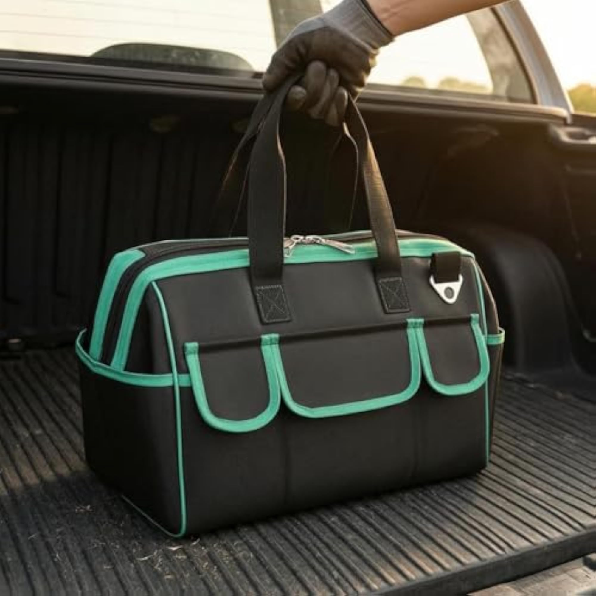 Oxford Cloth Tool Bag, Soft-Sided Organizer Bag