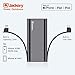 Portable Charger Jackery Bolt 6000 mAh Power Outdoors - Power bank with built in Lightning Cable [Apple MFi certified] iPhone Battery Charger External Battery, TWICE as FAST as Original iPhone Charger