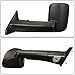 DNA Motoring TWM-013-T111-BK Pair of Towing Side Mirrors, Black