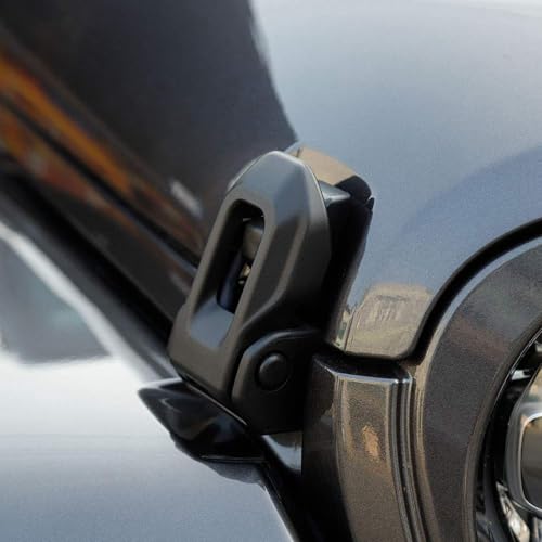 Verrou de capot JK JL 2007-2019 : kit 4x accessoires modification capot auto - 2