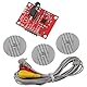Heevhas ECG-Modul AD8232 ECG-Messung Puls Herzfrequenzsensor Modul Kit ECG-Überwachungssensor mit Kabel