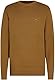 Tommy Hilfiger Herren Pullover Chunky Cotton Crew Neck Strickpullover, Braun (Country Brown), S