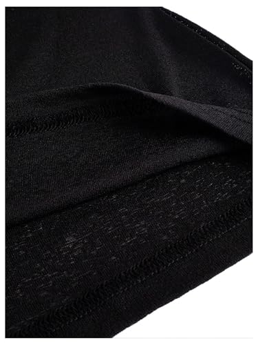 Women's Sheer Mesh Long Sleeve T Shirts Boat Neck Slim Fit Tee Tops Going Out See Through Shirts4