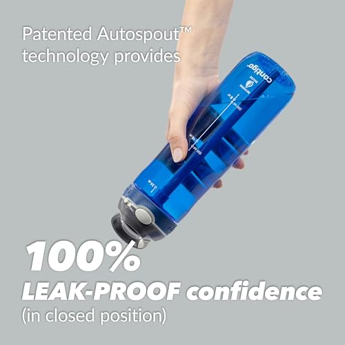 Contigo Ashland Autoseal Water Bottle with Flip-Straw | Large 720ml BPA Free Drinking Bottle | Sports Flask | Leakproof - Image 4