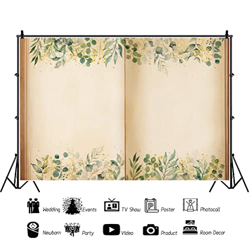 Fondo Renaiss 7x5ft Verde para Fotografía y Video miniatura 4