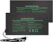 HYDGOOHO Seedling Heat Mat 2-Pack Heating Mat Hydroponic Heating Pad Waterproof for Seed Germination Cloning and Plant Propagation (S)