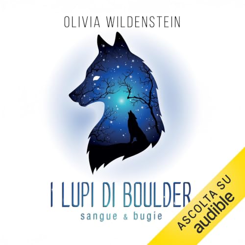 Diseño de la portada del título I lupi di Boulder. Sangue e Bugie