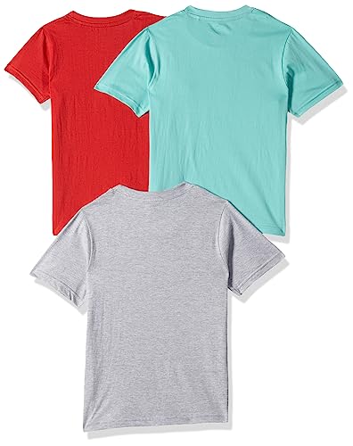 Image of Boys Plain T-Shirt Cotton Rich | Round Neck Half Sleeve Kids Tee | Ultra Soft Bio-Washed Fabric | Comfortable Stylish