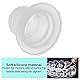Tattoo-Silikonbecher,Tattoo-Tintenbecher,Tattoo-Make-up-Pigmentbecher, 100pcs Einweg-Pigmentbecher für Augenbrauen-Tattoo, Lippenbleiche und Eyeliner(L)