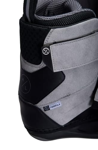 Hyperlite Formula Mens Wakeboard Bindings White/Black (4-8) #TOP3