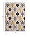 Rugshop Contemporary Geometric Stripe Carpet for Living Room,Bedroom,Home Office,Kitchen Non-Slip (Non-Skid) Area Rug 5 X 7 (5' 3