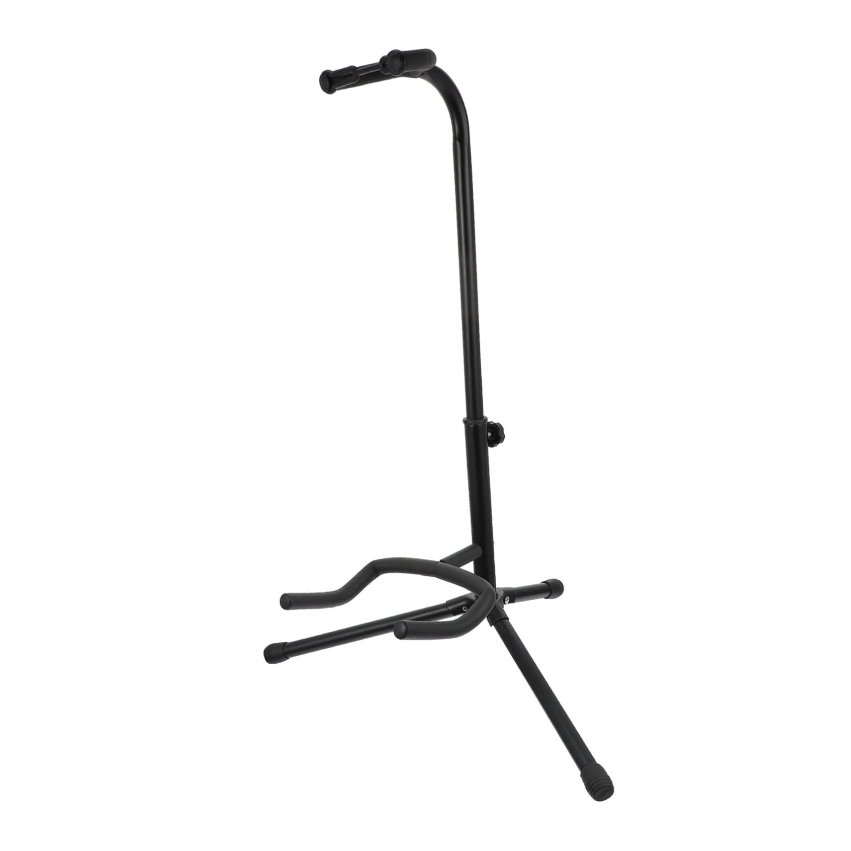 ifundom Supporto per Chitarra Elettrica Pieghevole in Ferro Nero Protezione Anti Ribaltamento, Leggero per Esposizione in Negozi di Chitarre