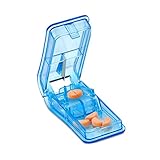 Las cajas de pastillas con separadores utilizan una ranura única en forma de "V" para sostener las pastillas durante el proceso de separación.