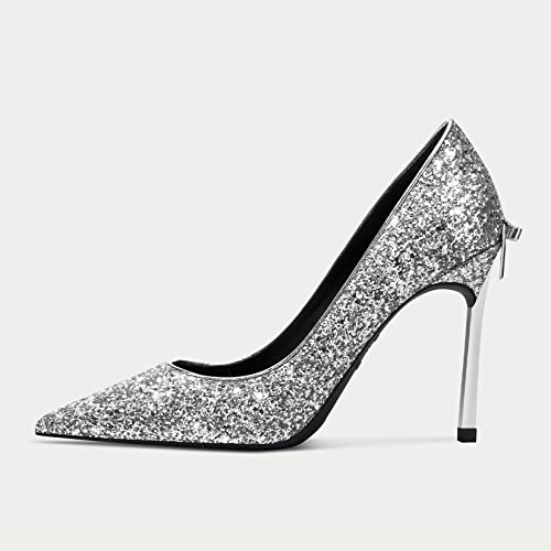 Castamere Women Stiletto High Heel Close Pointed Toe Slip-on Pumps Bow-Knot Wedding Party Sexy Dress Classic Shoes2