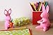 QUALY Desk Bunny Scissors 72.5x138.5x88 White