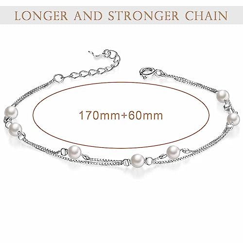 Pearl Bracelets for Women S925 Sterling Silver Pearl bracelet for Womens Bracelets2