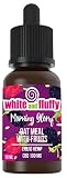 100mg Liquid Aroma - White and Fluffy® Morning Glory "OAT MEAL WITH FRUITS" - PREMIUM Liquid ohne Nikotin • PG VG Terpene Liquid 10ml nikotinfrei - Test-Note 1,2