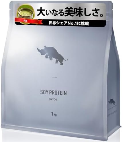 （15:30時点） SAIJIRUSHI ソイプロテイン 国内製造 大豆 植物性プロテイン 日本を代表するパティシエ監修 (抹茶,1㎏)