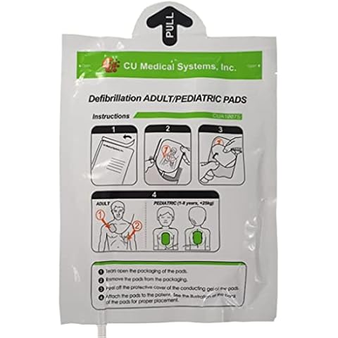CU Medical iPAD SP1 Adult and Child Electrode Pads Cover