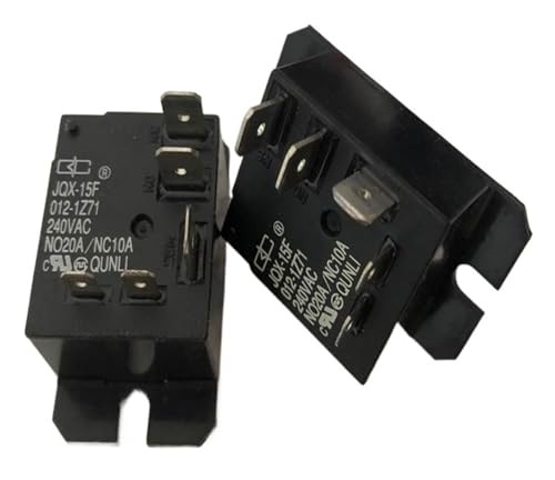 Relais 5 broches JQX-15F 012-1Z71 résistant aux surcharges électriques de 20A