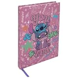 Diario Scuola Disney Stitch e Angel 10 Mesi Copertina Rigida 15x20,5 cm