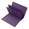 14 Pt. Lavender Classification Folders, Full Cut End Tab, Letter Size, 2 Dividers Box of 15