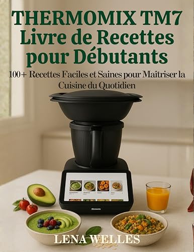 Thermomix TM7 Livre de Recettes pour Débutants: 100+ recettes faciles et saines pour maîtriser la cuisine du quotidien