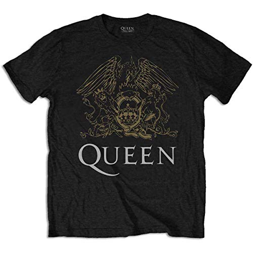 Image of Queen Crest Official Tee T-Shirt Mens Unisex (XX-Large)