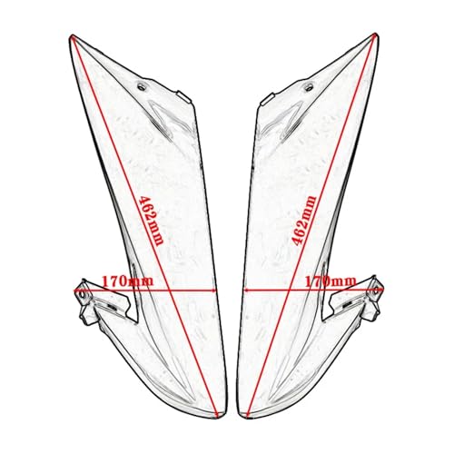 Protecteur de radiateur Suzuki GSX-S1000 en carbone mat