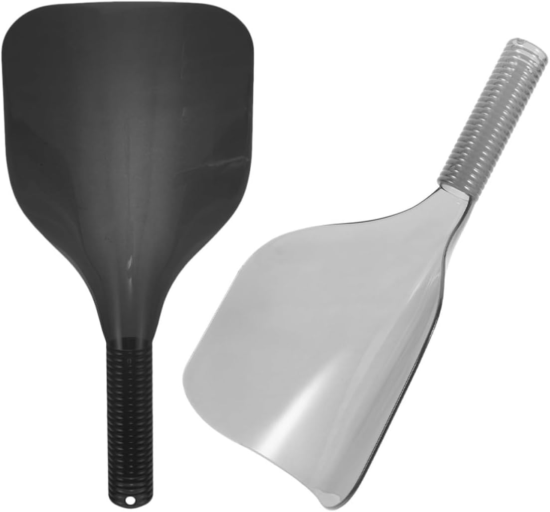 Toddmomy Reusable Plastic Hairspray Face Cover Easy to Carry 2pcs Facial Shield Protecting Skin from Hair Dye and Perm Chemicals and Conforms to Facial Contours for Barbershop and Salon