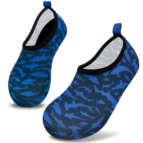 Image of VIFUUR Kids Water Shoes Girls Boys Quick Dry Aqua Socks for Beach Swim Outdoor Sports