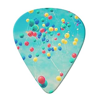 Blue Sky Lot de 6 médiators colorés pour guitare acoustique, guitare électrique, basse, ukulélé – fins, moyens et épais. - Les Beatles, Paul McCartney, John Lennon, RIngo Starr, George Harrison Blue Sky Lot de 6 médiators colorés pour guitare acoustique, guitare électrique, basse, ukulélé – fins, moyens et épais. – Image 3