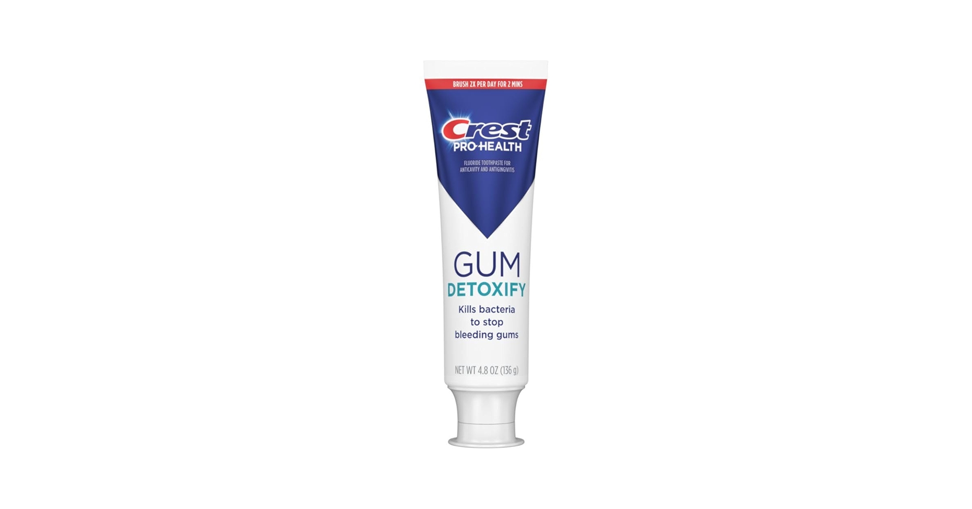 Crest Pro-Health Gum Detoxify Deep Clean Toothpaste 4.8 oz - Anticavity, Antibacterial Flouride Toothpaste, Clinically Proven, Gum and Enamel Protection, Plaque Control : Health & Household - Amazon.com