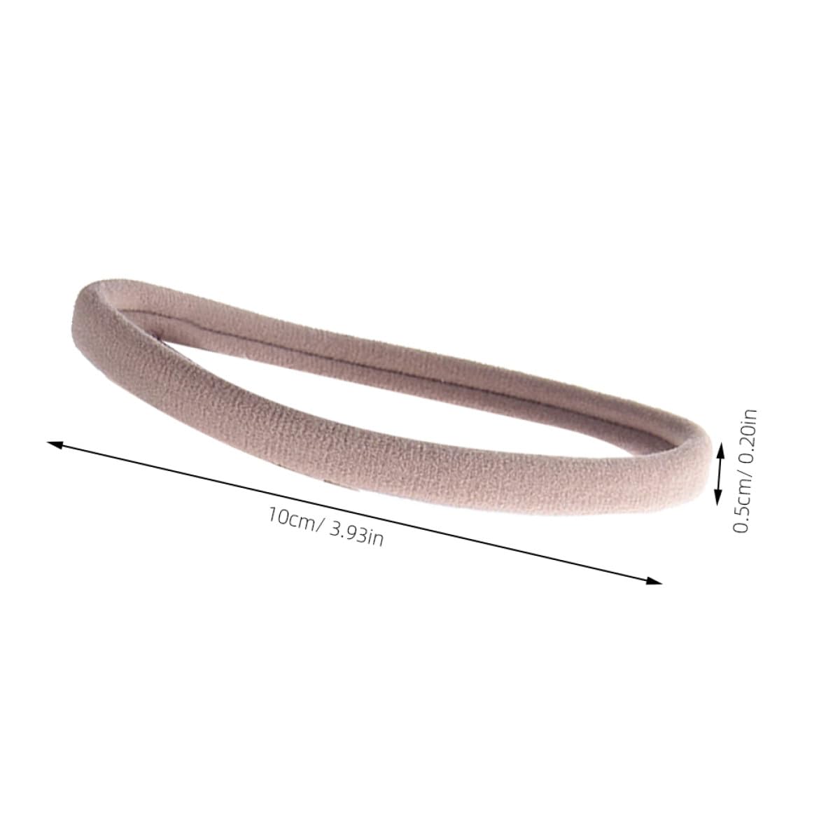 FRCOLOR 72 Piezas banda para el cabello sin costuras lazos para el cabello para niños accesorios para bebe anillo de pelo banda de pelo de nailon elasticidad Accesorios para el cabello