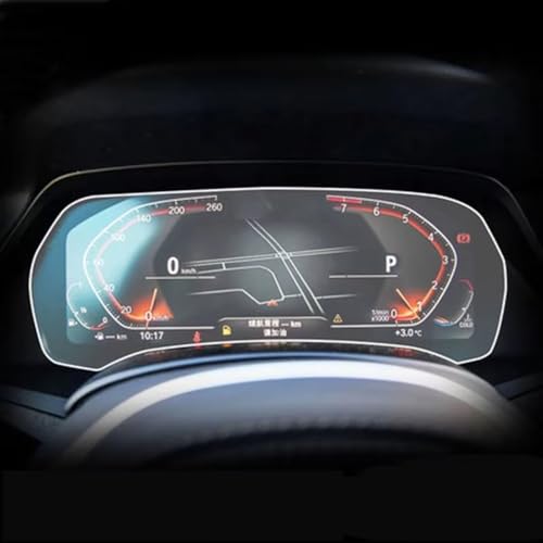 Protection de tableau de bord en verre trempé pour la console BMW X6