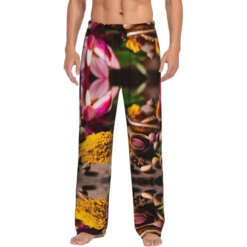 Pantalon de pyjama confort homme EdWal condiments Spices avec poches latérales