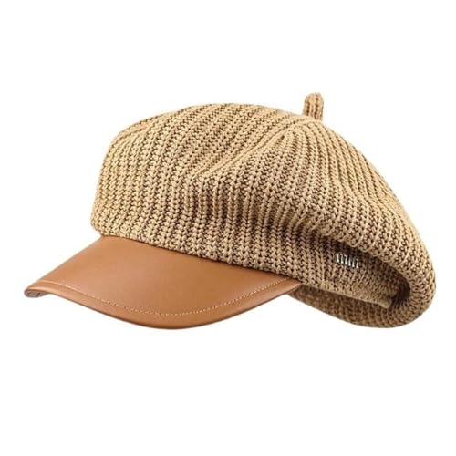 Béret décontracté pour masquer les cheveux décoiffés casquette tricot