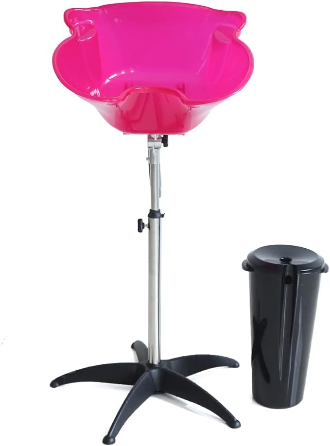 Portable Tilting Shampoo Bowl Sink, Hair Washing Sink