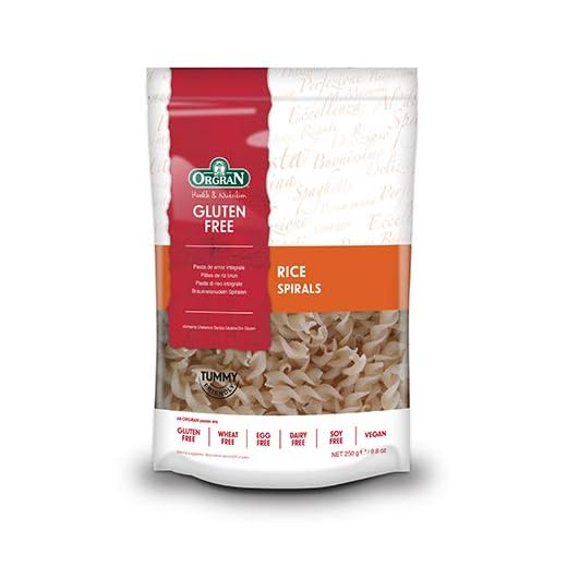Orgran Gluten Free Rice Spirals 250g - Pack of 6