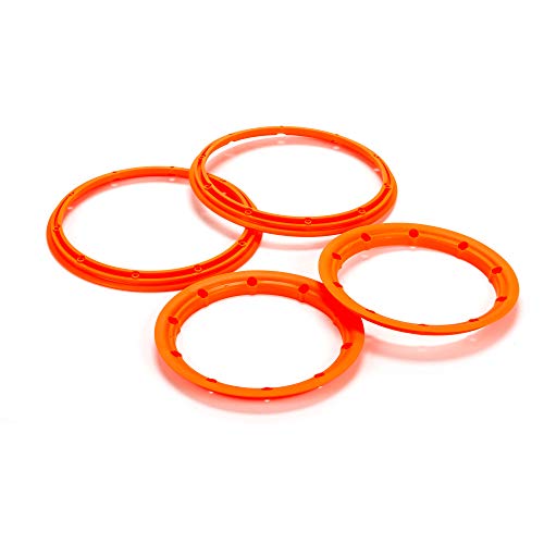 Losi Beadlock Set Inner & Outer Flour Orange2 5T LOS45007 RC Tire