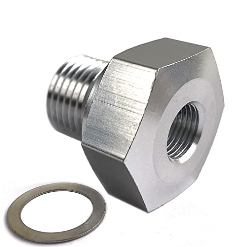 M16-1.5 Adapter to 1/8 NPT Oil Pressure Sensor Fitting for LS Engine Swap LS1 LSX LS3
