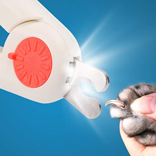Cortadores de unhas para animais de estimação Balacoo com luz de LED, cortador de garra, ferramenta
