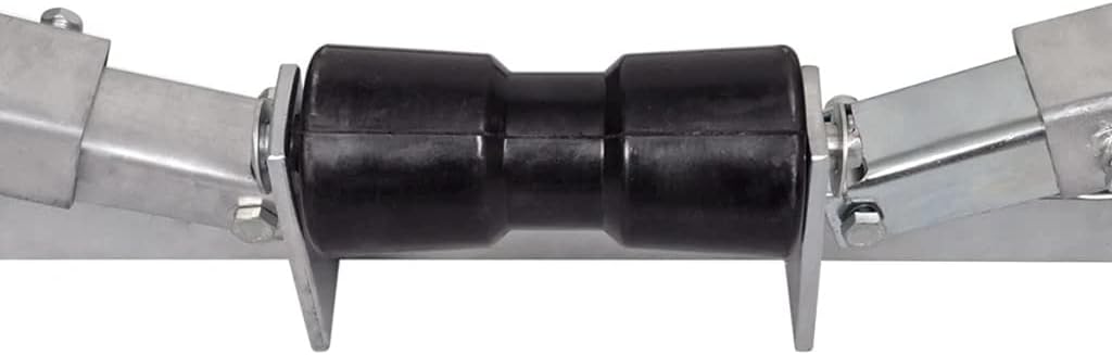 vidaXL Boat Trailer Bottom Support Bracket with Keel Rollers : Sports & Outdoors