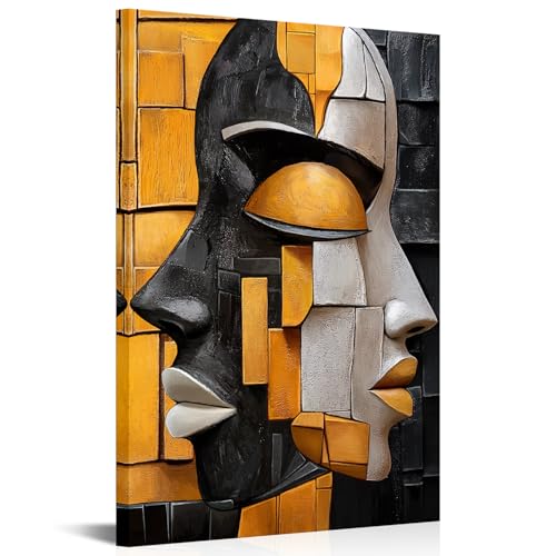 LyerArtork Modern Abstract Portrait Canvas