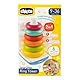 Chicco Baby-Stapelring & Ringpyramide, Steckturm, Spiel mit schwingendem Unterteil und 6 stapelbaren Ringen, Kinderspielzeug, Babyspielzeug, kleine Geschenke für Kinder, Stapelturm, 9-36 Monate